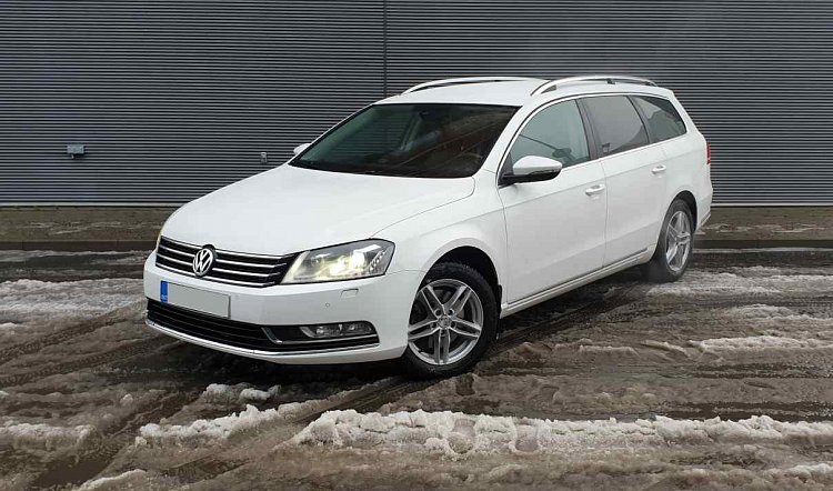 LPG VW Passat rental car for rent Bolt Tallinn