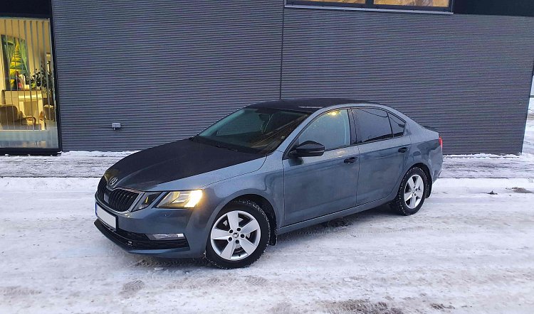 CNG Skoda Octavia rental car for Bolt Tallinn