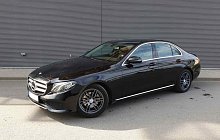 Premium Mercedes E-class rental car for rent Bolt Tallinn